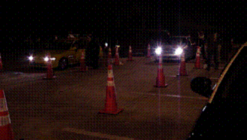 Picture DUI Checkpoint in Tampa, Hillsborough County FL