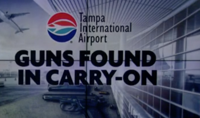 carry on guns at tampa international airport