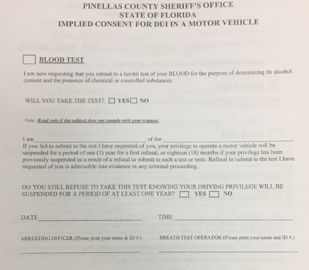 DUI Attorney for Pinellas County Drunk Driving Defense